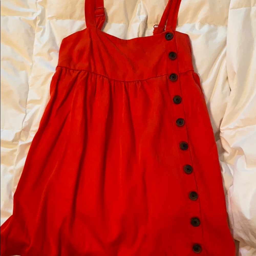 Red urban outfitters mini dress